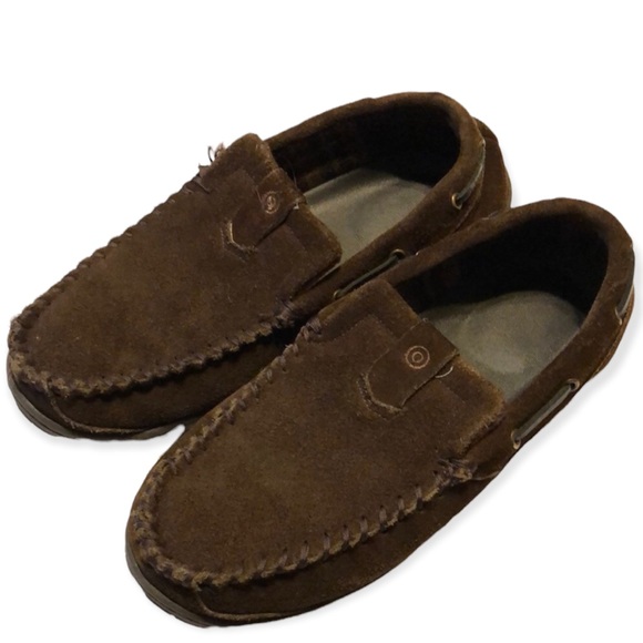 Clarks Other - Men’s cozy warm flannel Clarks shoes size 9 m